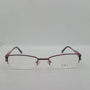 NWT WOMEN'S OGI EYEGLASS FRAMES 3052B BURGUNDY